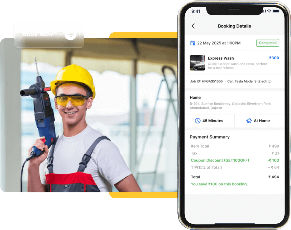 SaaS software for your Handyman
                            business