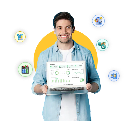 Manage your finances and your
                                            business together