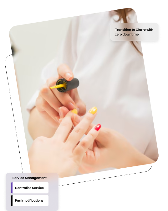 Why choose Clarro for nail salon management